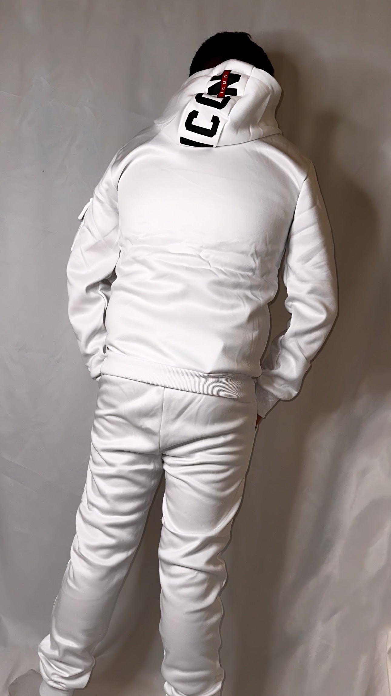 ICON white tracksuit